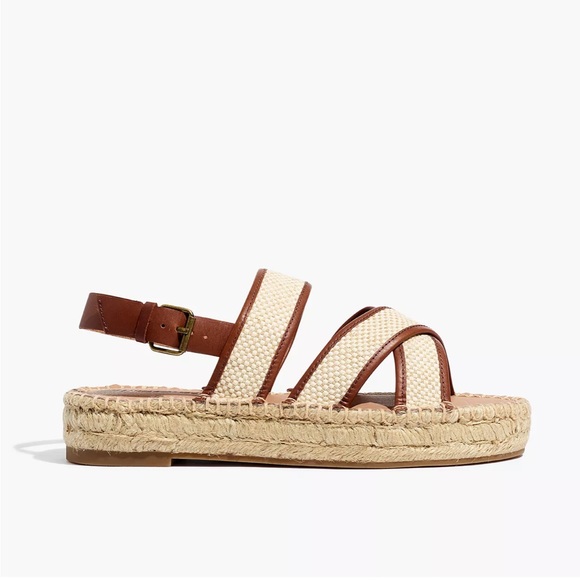 NEW Madewell The Julie Espadrille Sandal - Picture 9 of 9